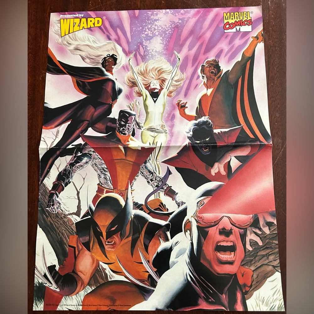 Vintage Marvel Comics 1999 trademarked Poster (#22 & #46)
